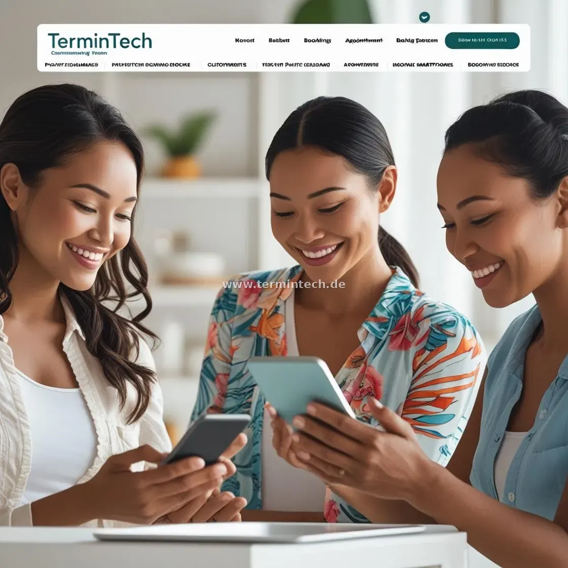 Online-Terminbuchungssystem TerminTech Kunden buchen Termine online mit dem TerminTech Buchungssystem