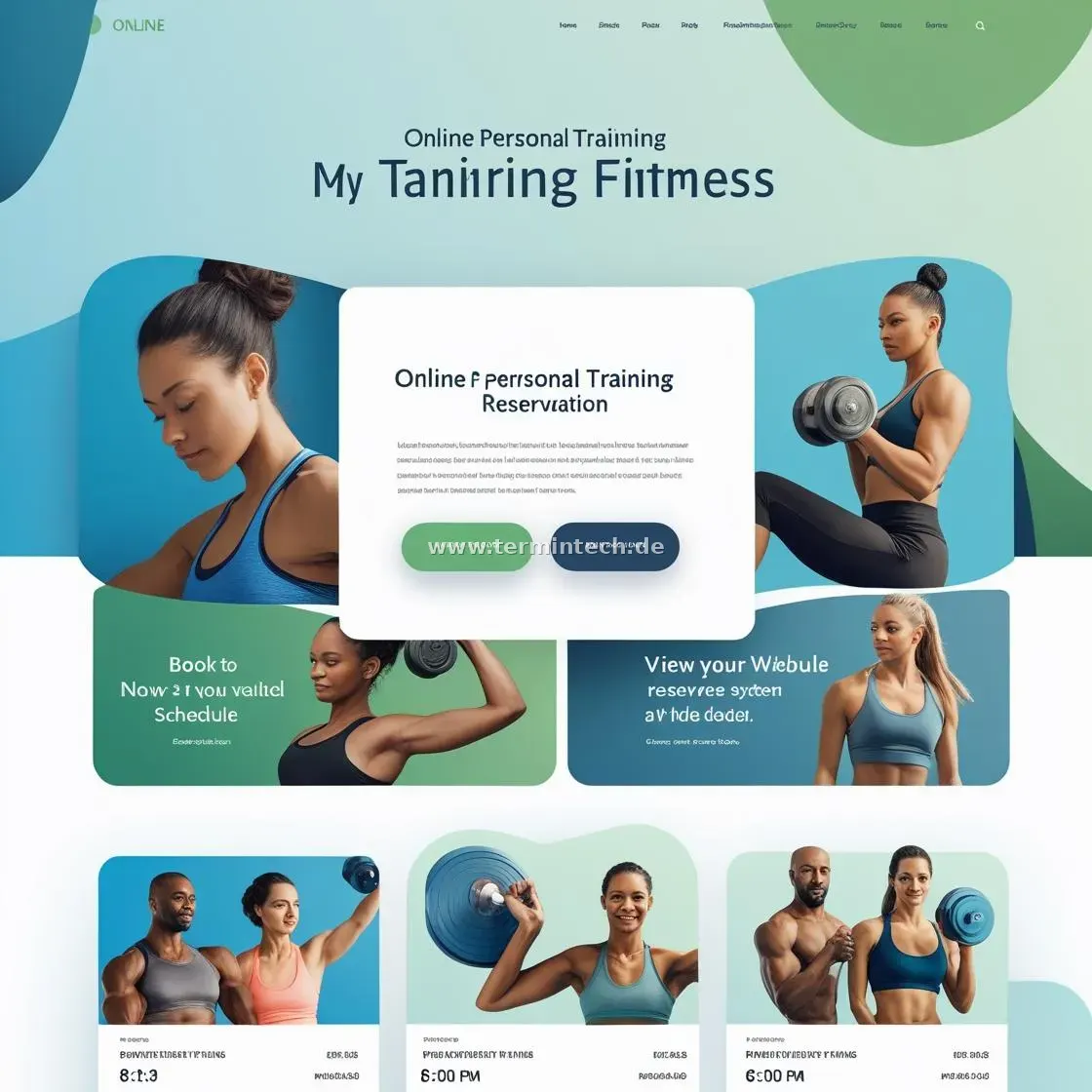 Online-Terminbuchung für Personal Trainer Kunden buchen Termine online für Personal Trainer – rund um die Uhr