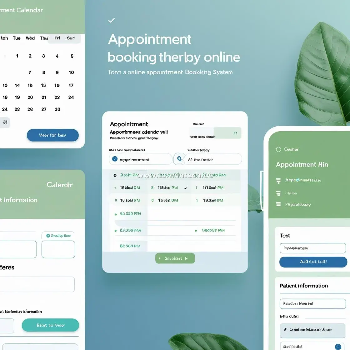 Online-Terminbuchung für Physiotherapie-Praxen Patienten buchen Termine online für Physiotherapie-Praxen – rund um die Uhr