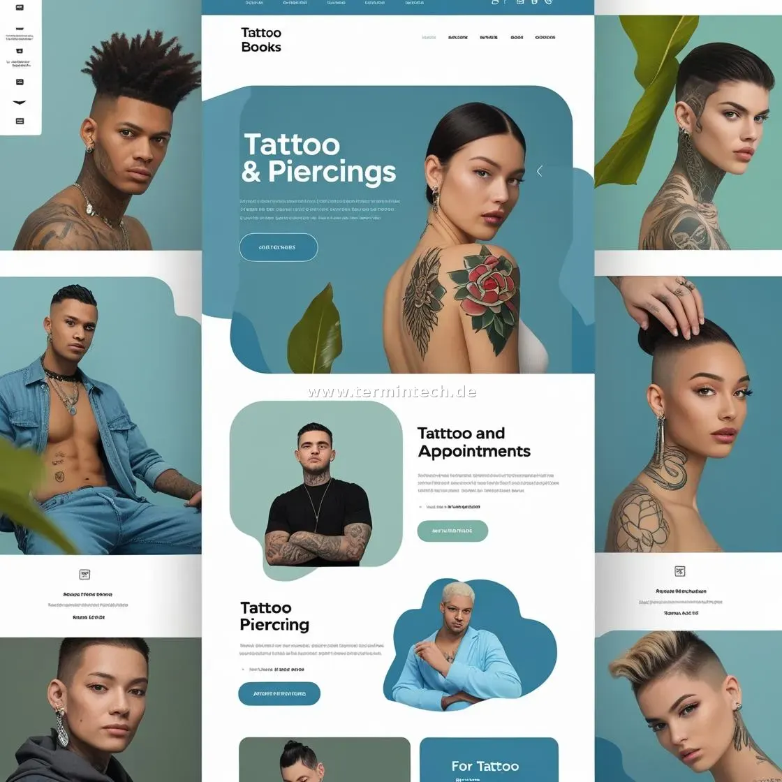 Terminsystem einrichten für Tattoo- und Piercingstudios Einfache Einrichtung des Online-Terminbuchungssystems für Ihr Tattoo-Studio